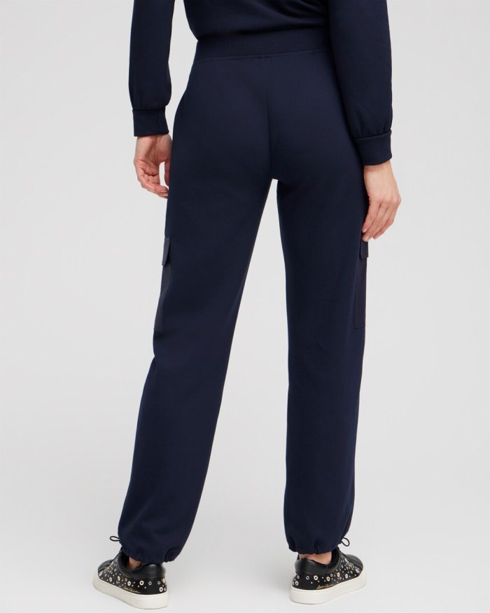 Chicos Zenergy Double Knit Pants - Classic Navy