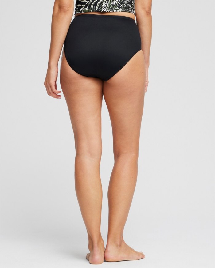 Chicos Miraclesuit Swim Bottom - Black