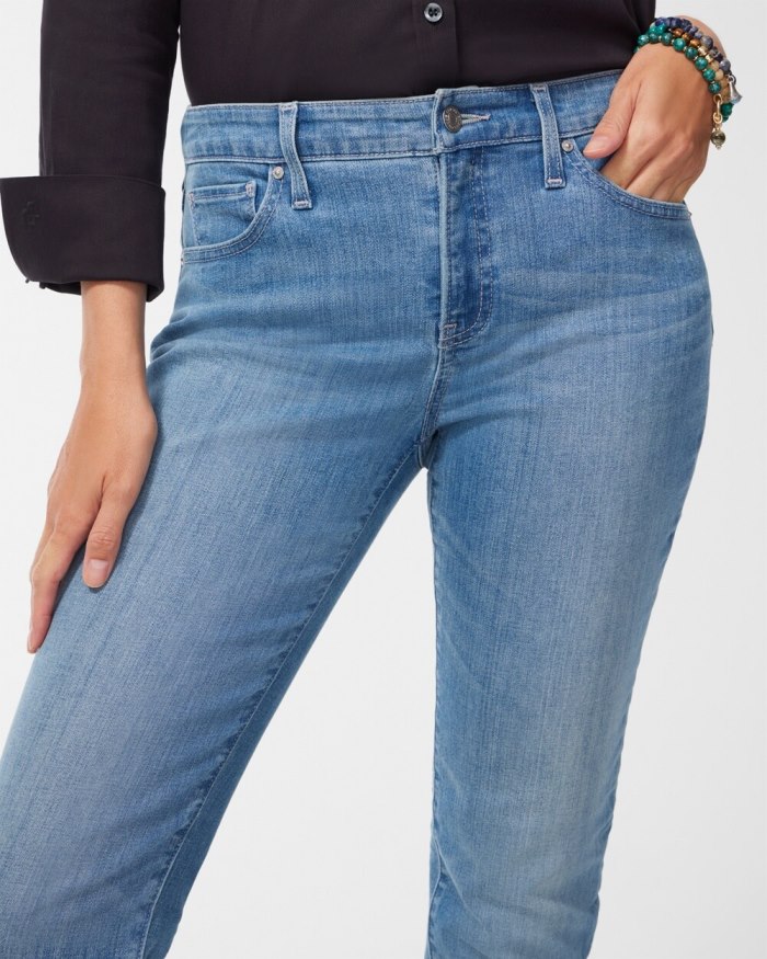 Chicos Girlfriend Ankle Jeans - Mill Street Indigo