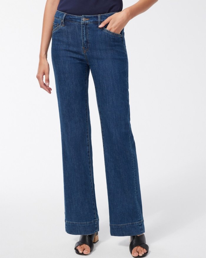 Chicos Trouser Jeans - Lotus Indigo