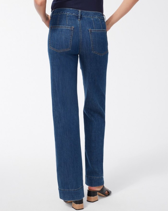 Chicos Trouser Jeans - Lotus Indigo