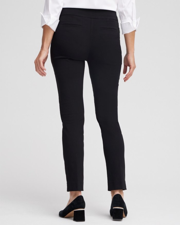 Chicos Brigitte Slim Ankle Pants - Smokey Taupe