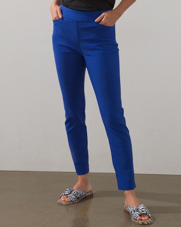 Chicos Brigitte Slim Ankle Pants - Rich Cobalt