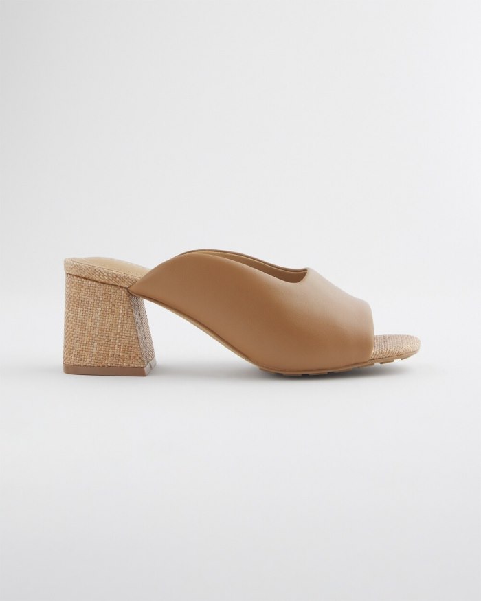 Chicos Neutral Modern Heels - Tan