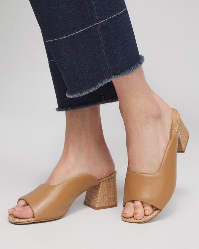 Chicos Neutral Modern Heels - Tan