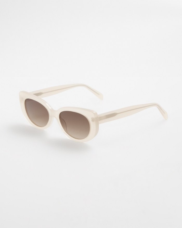 Chicos Nude Cateye Sunglasses - Nude