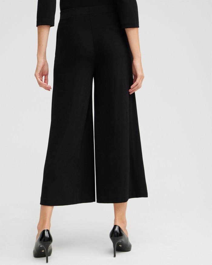 Chicos Travelers Culottes - Travelers Black