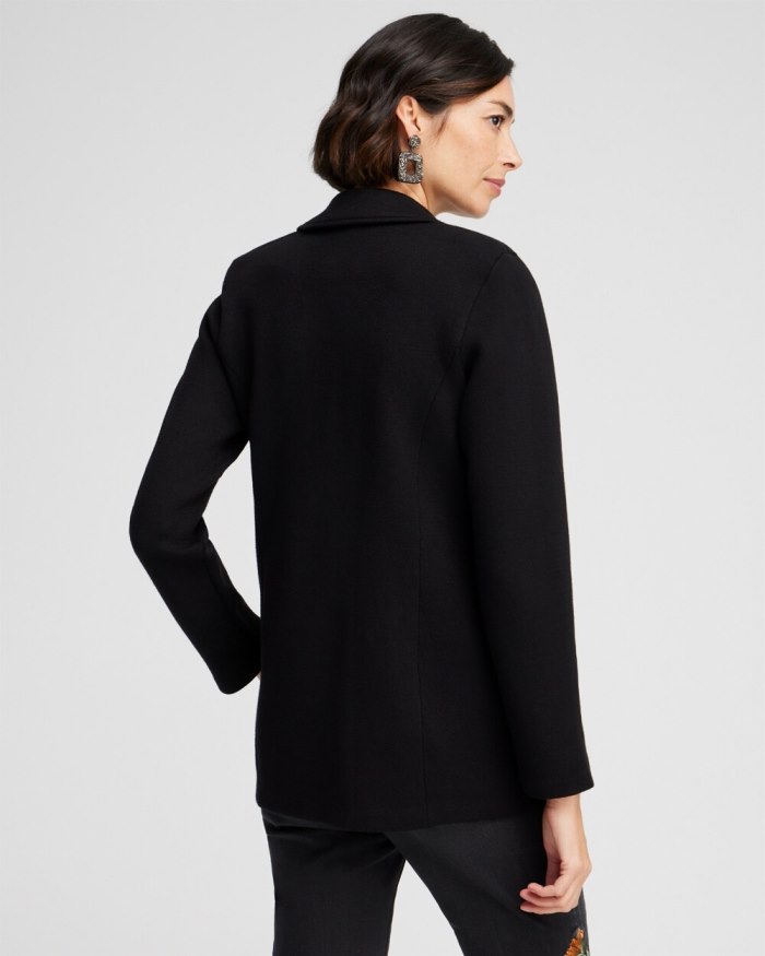 Chicos Black Cardigan Jacket - Black