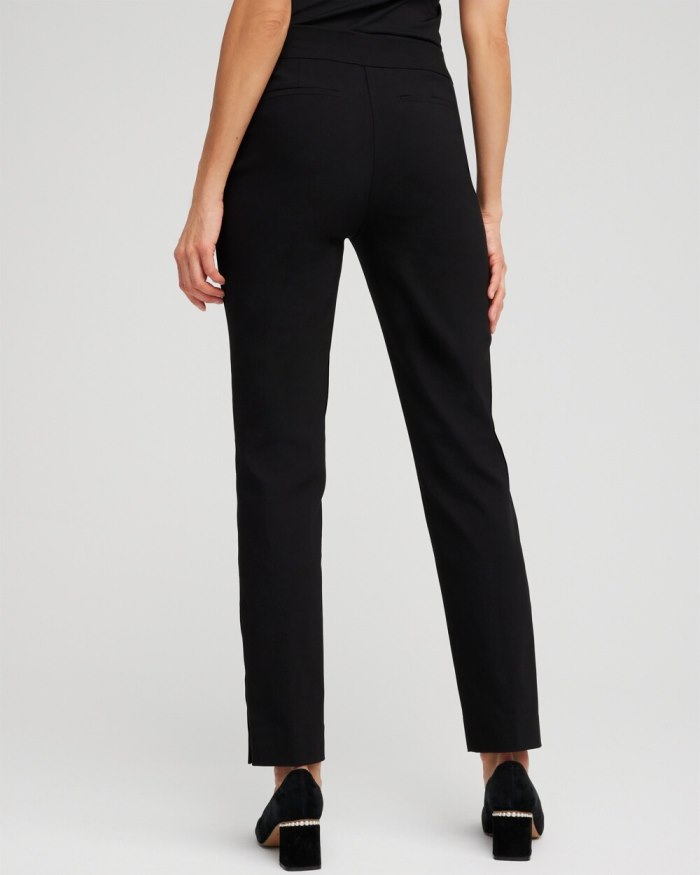 Chicos Brigitte Rivet Ankle Pants - Ink