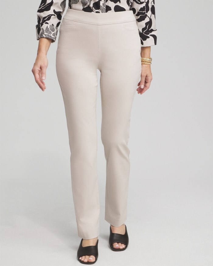 Chicos Brigitte 360 Pants - Smokey Taupe