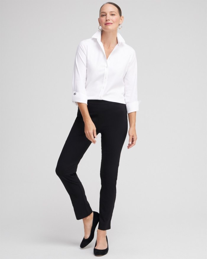 Chicos Brigitte Slim Ankle Pants - Sycamore