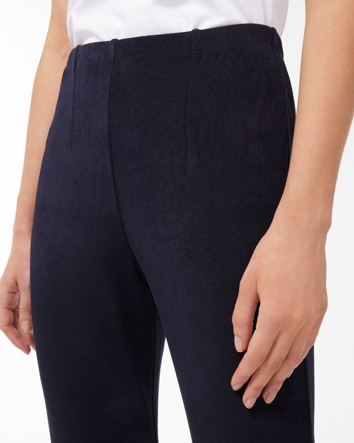 Chicos Travelers Classic No Tummy Pants - Travelers Clambake