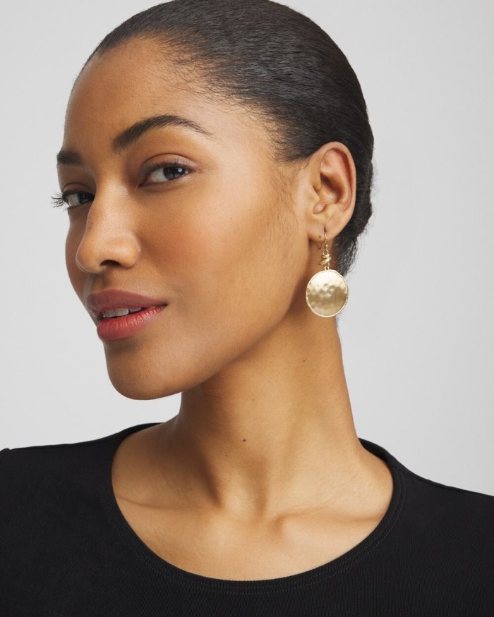 Chicos Tayla Drop Earrings - Gold