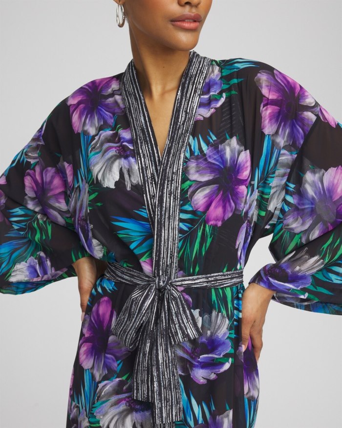 Chicos Miraclesuit Flora Aura Kimono - Multi