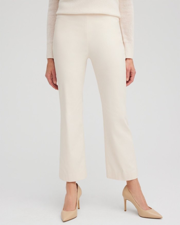 Chicos Juliet Kick Flare Pants - English Cream