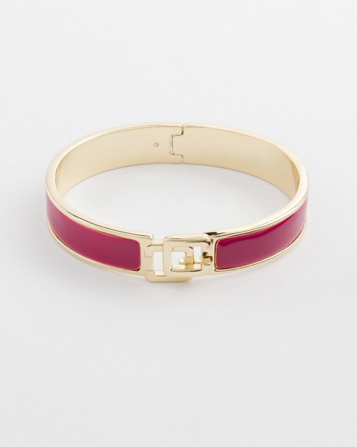 Chicos Magenta Chico's Click Bangle - Magenta Rose