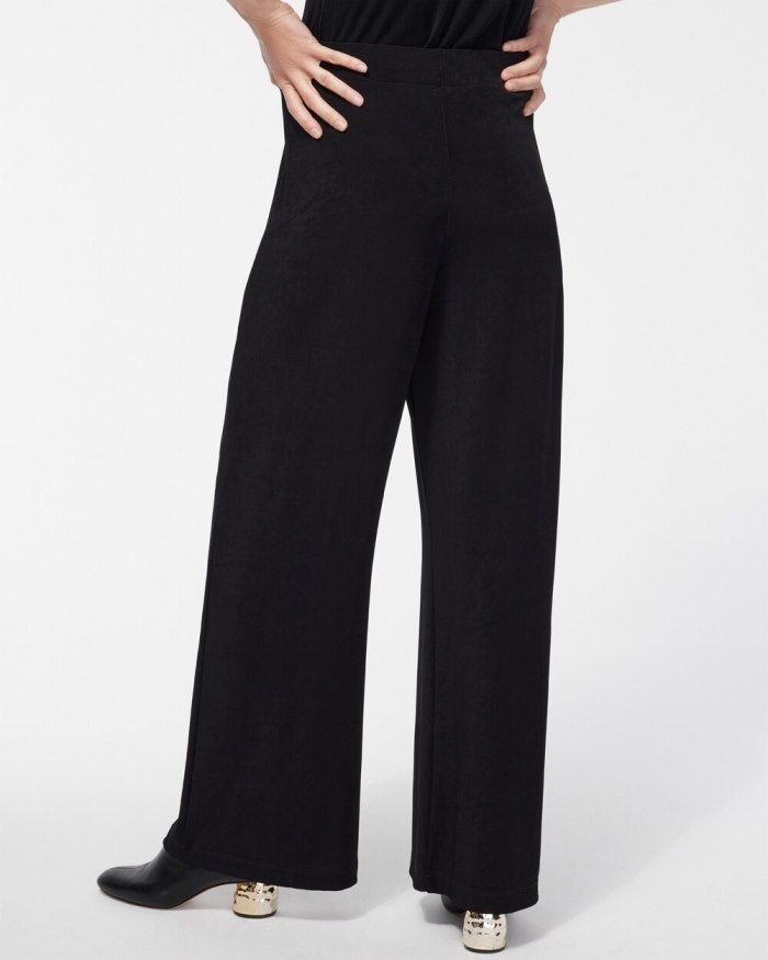 Chicos Travelers Classic Hutton Pants - Black