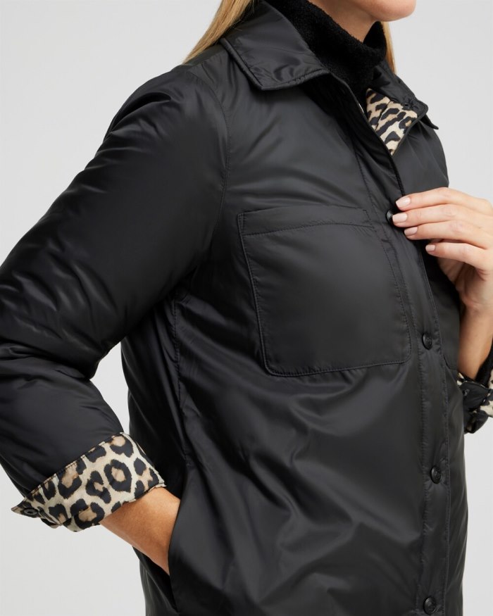 Chicos Nylon Jacket - Black