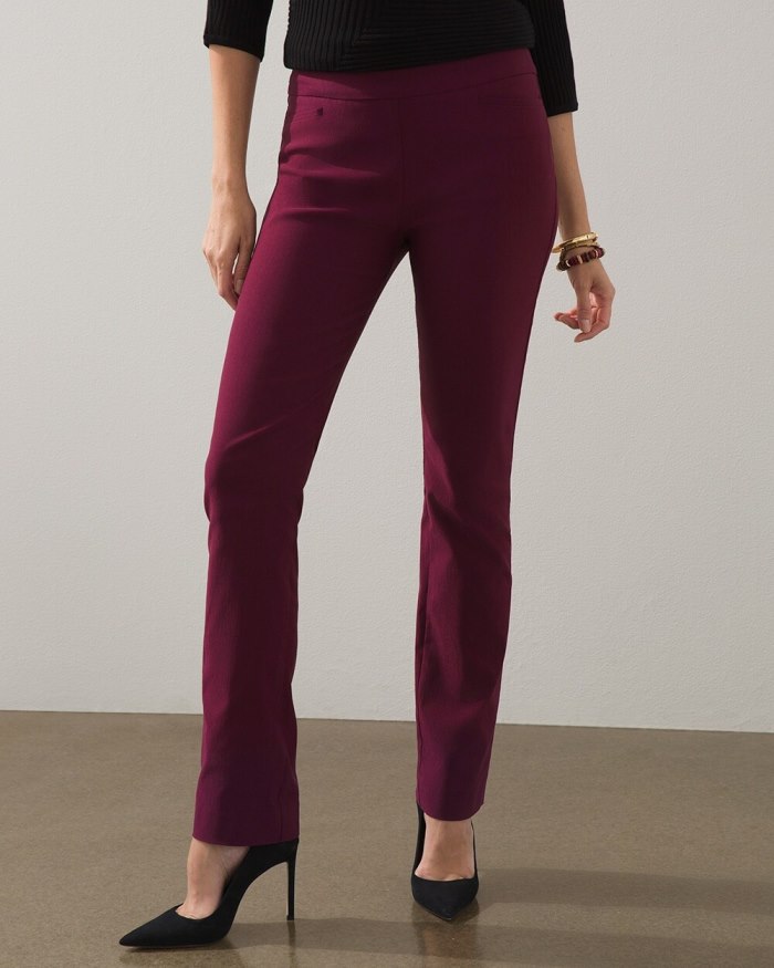 Chicos Brigitte 360 Pants - Deep Chianti