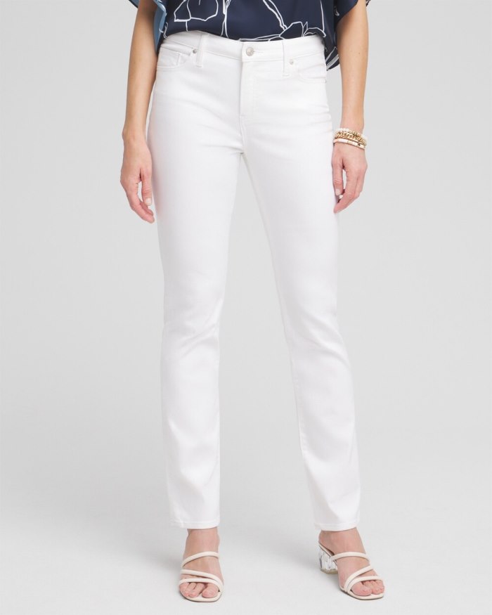 Chicos No Stain Girlfriend Jeans - Alabaster