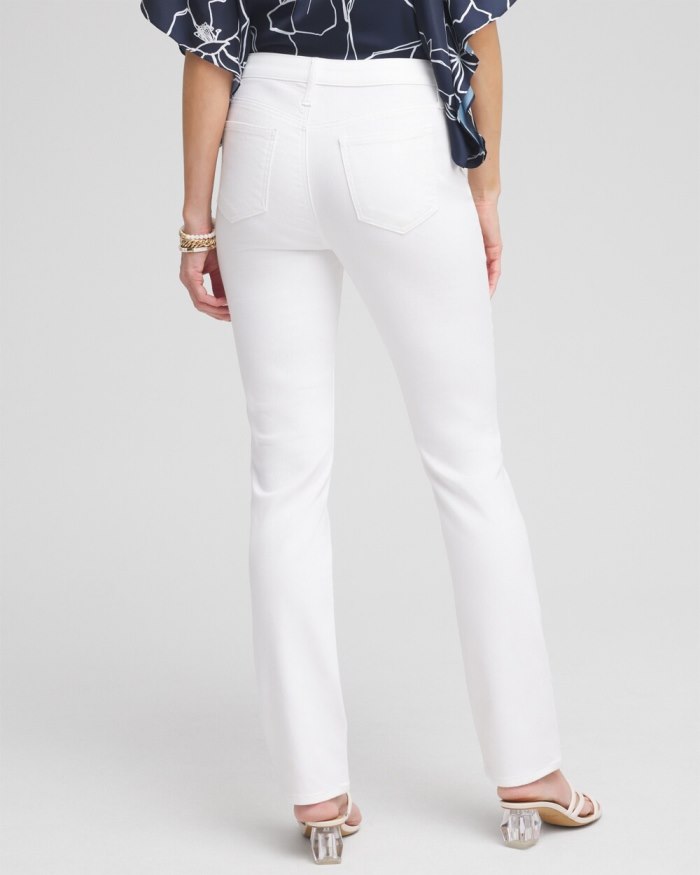 Chicos No Stain Girlfriend Jeans - Alabaster