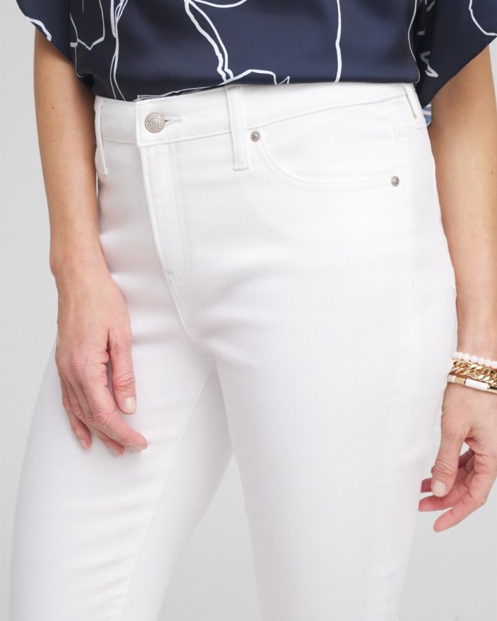 Chicos No Stain Girlfriend Jeans - Alabaster