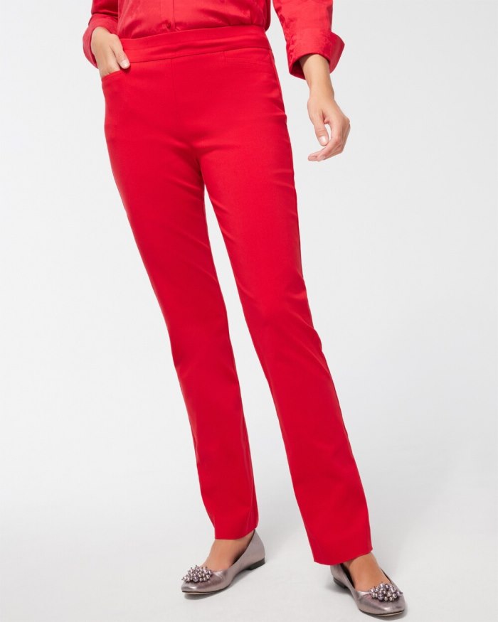 Chicos Brigitte 360 Pants - Wild Poppy