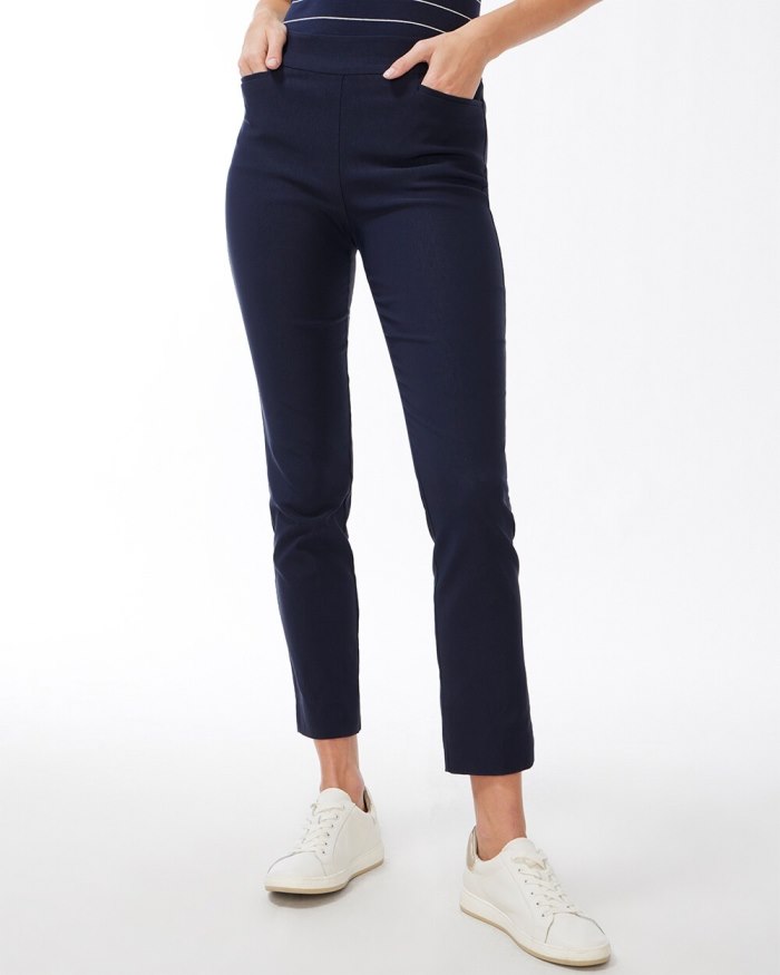 Chicos Brigitte Slim Ankle Pants - Classic Navy