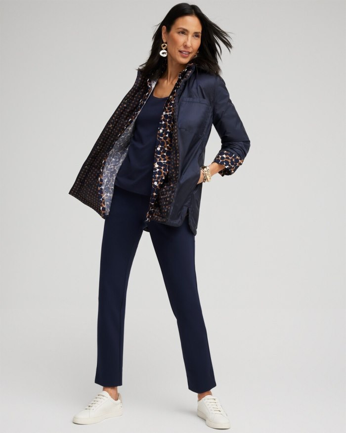 Chicos Nylon Jacket - Classic Navy