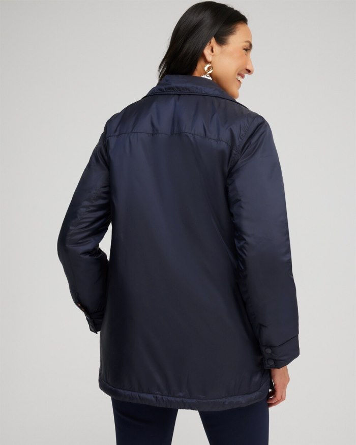 Chicos Nylon Jacket - Classic Navy