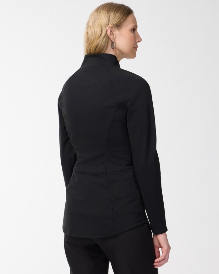 Chicos Zenergy Seamed Jacket - Classic Navy