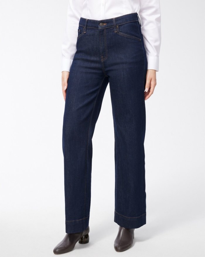 Chicos Trouser Jeans - Chestnut Rinse Indigo