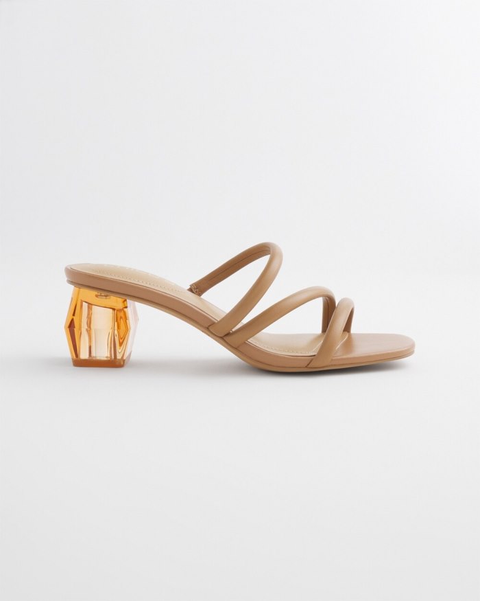 Chicos Tan Heels - Tan