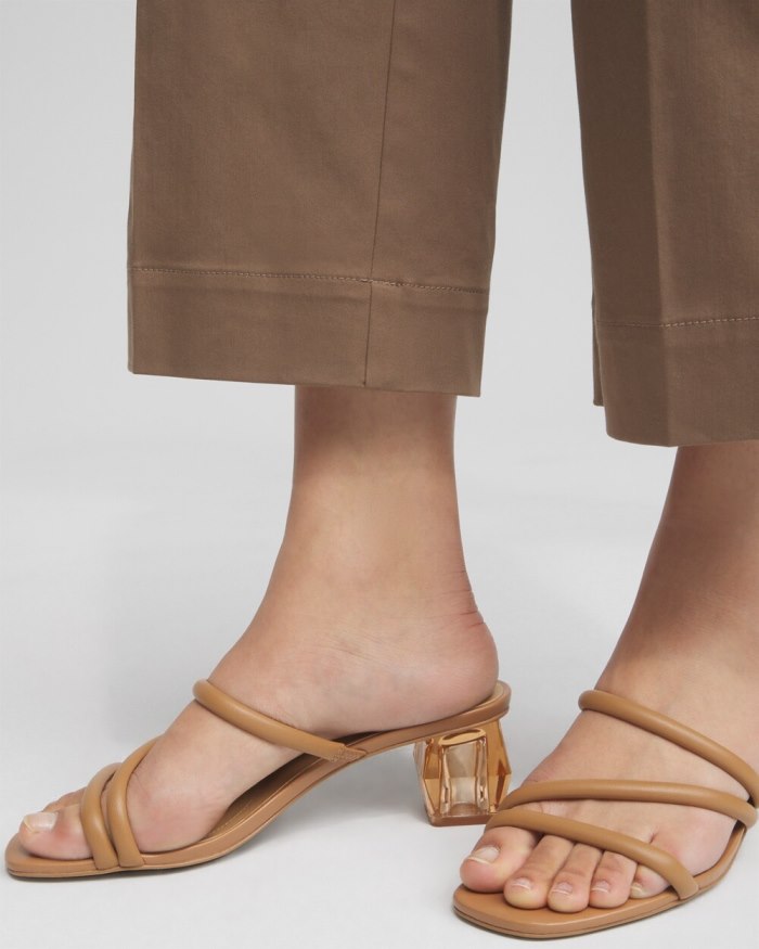 Chicos Tan Heels - Tan