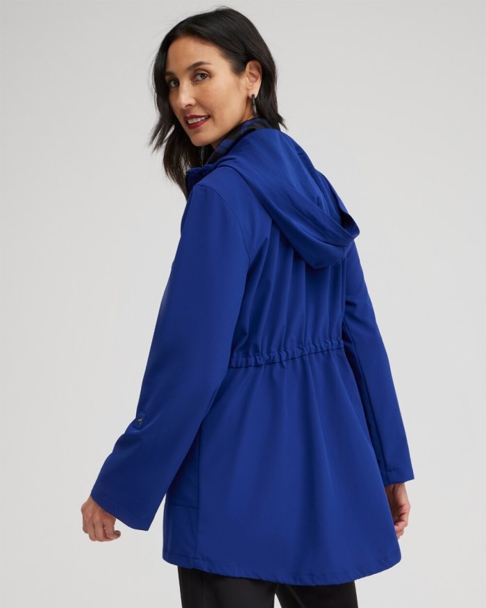 Chicos Zenergy UPF Neema Anorak Jacket - Cobalt Night