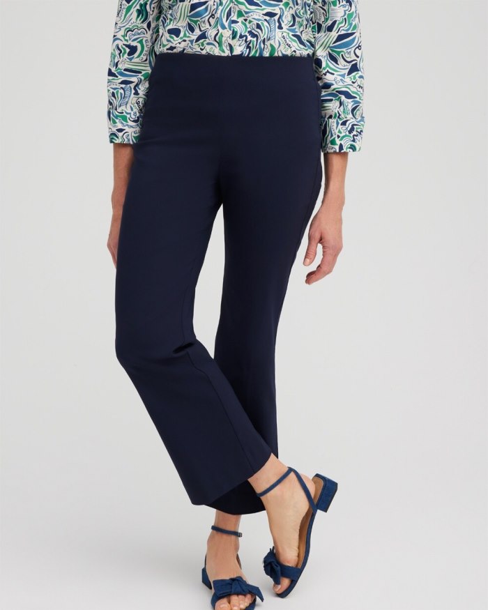 Chicos Juliet Kick Flare Pants - Ink